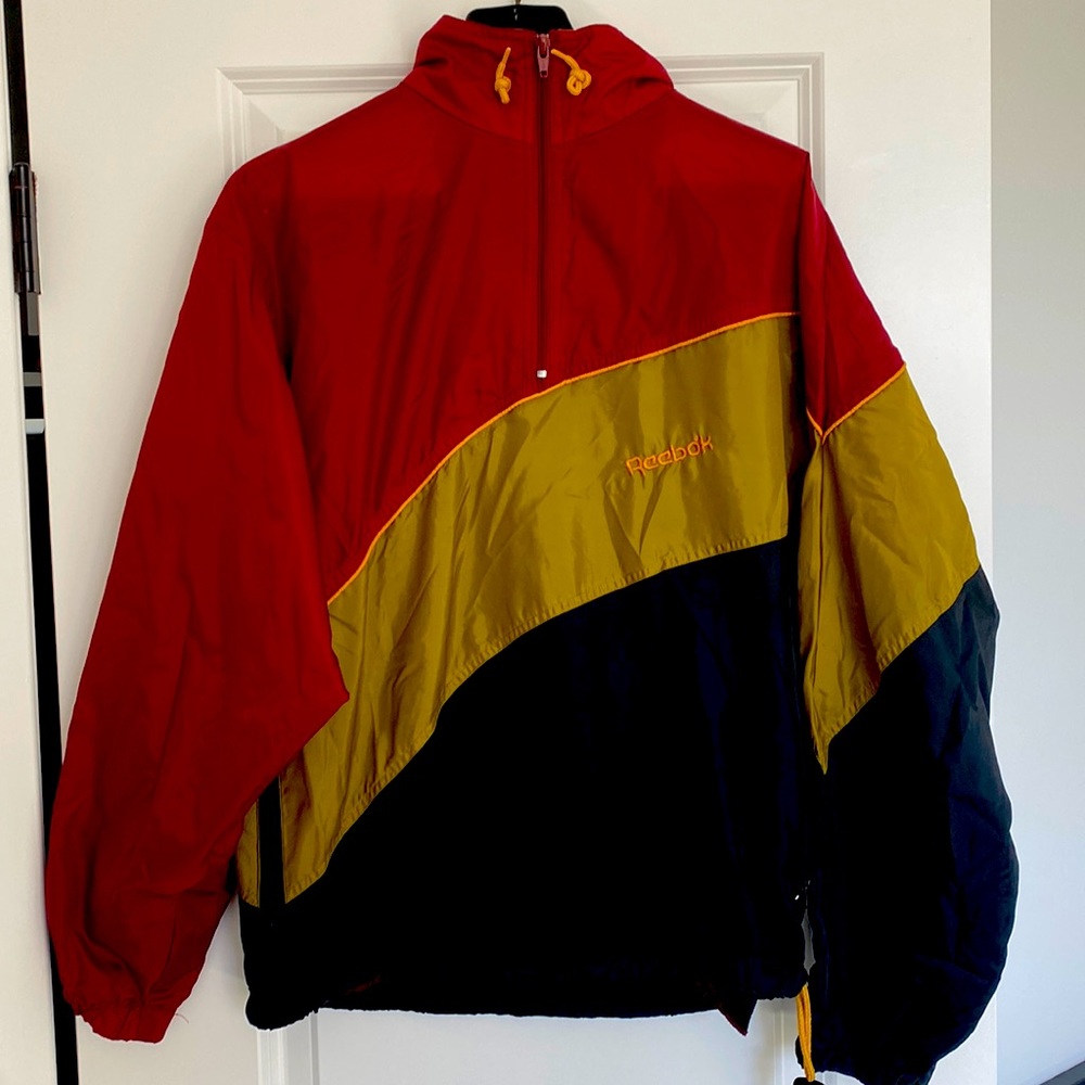 Retro 90s Reebok windbreaker